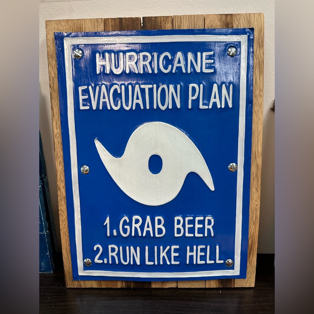 Hurricane Wall Decor